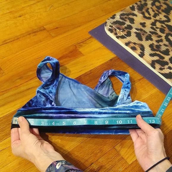 Tie dye velvet bellydance set - Picture 9 of 10